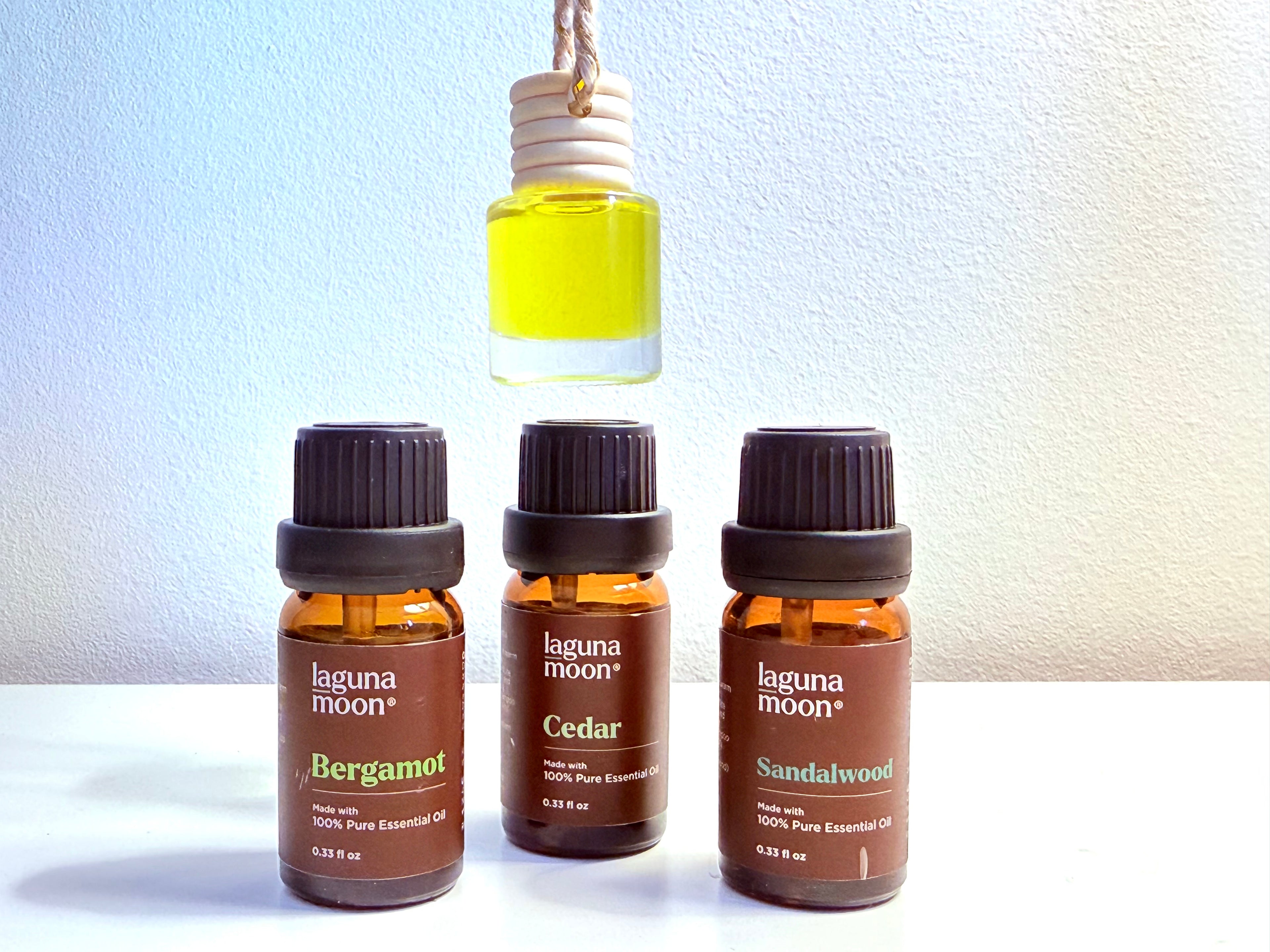 Bergamot Woods Natural Car Fragrance